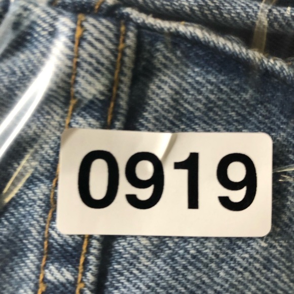 Levi’s Vintage 90s 921 Orange Tab Tapered Fit Light Denim Jeans size 10 med 0919 - Picture 10 of 10